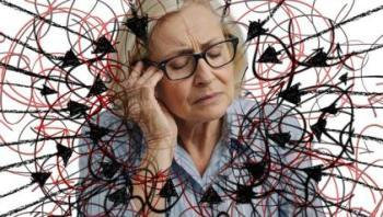 stress foto pijlen vrouw